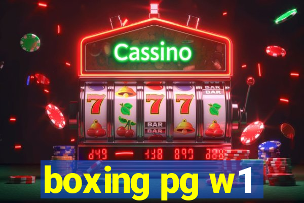 boxing pg w1